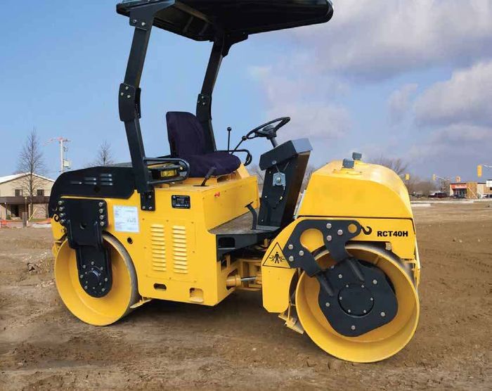 RCT40H Compactador Tandem