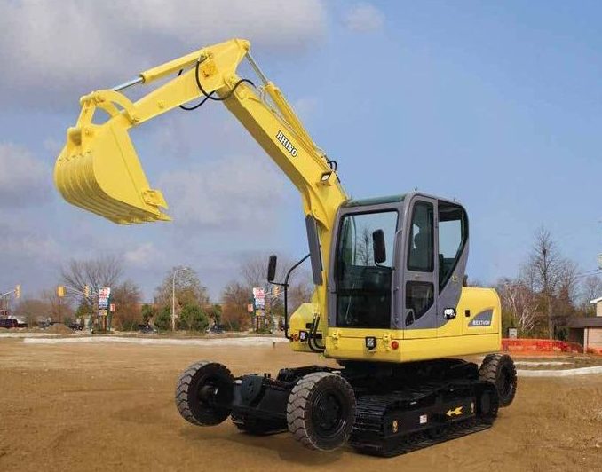 REX74CW Excavadora de Ruedas